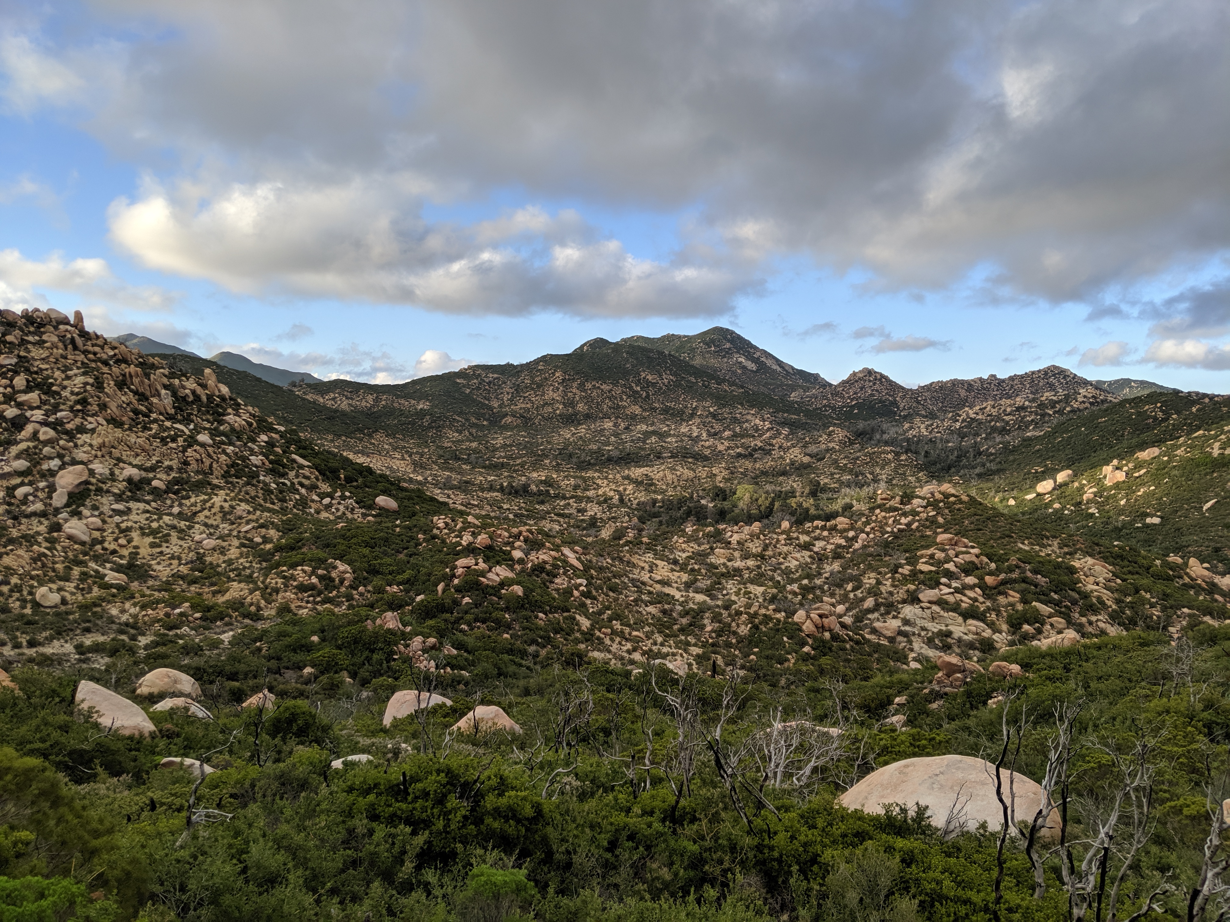 Days 7 and 8: Boulder Fields and Mountains Past Warner