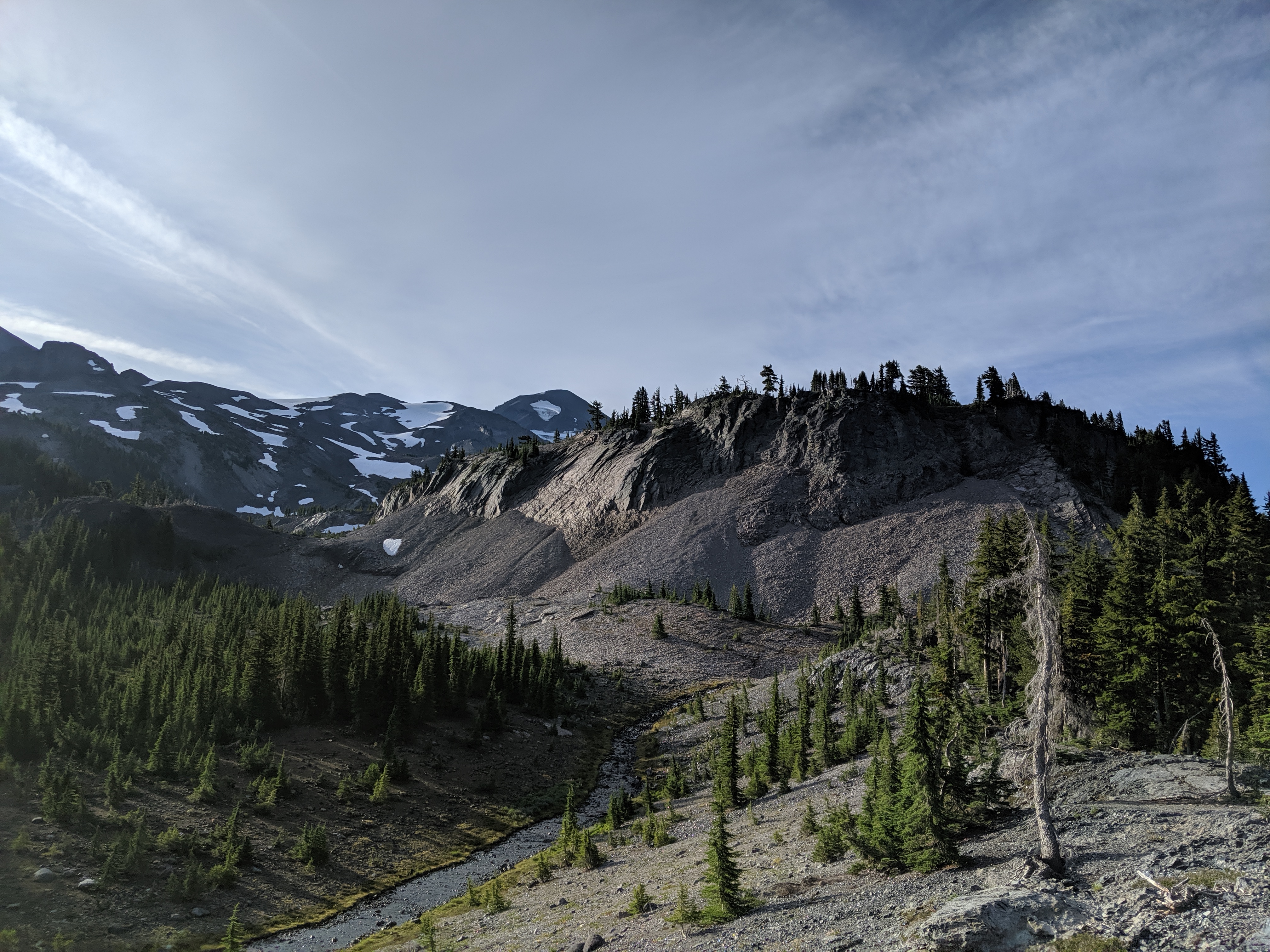 Day 99: Obsidian, Mt. Williams, and Big Lake